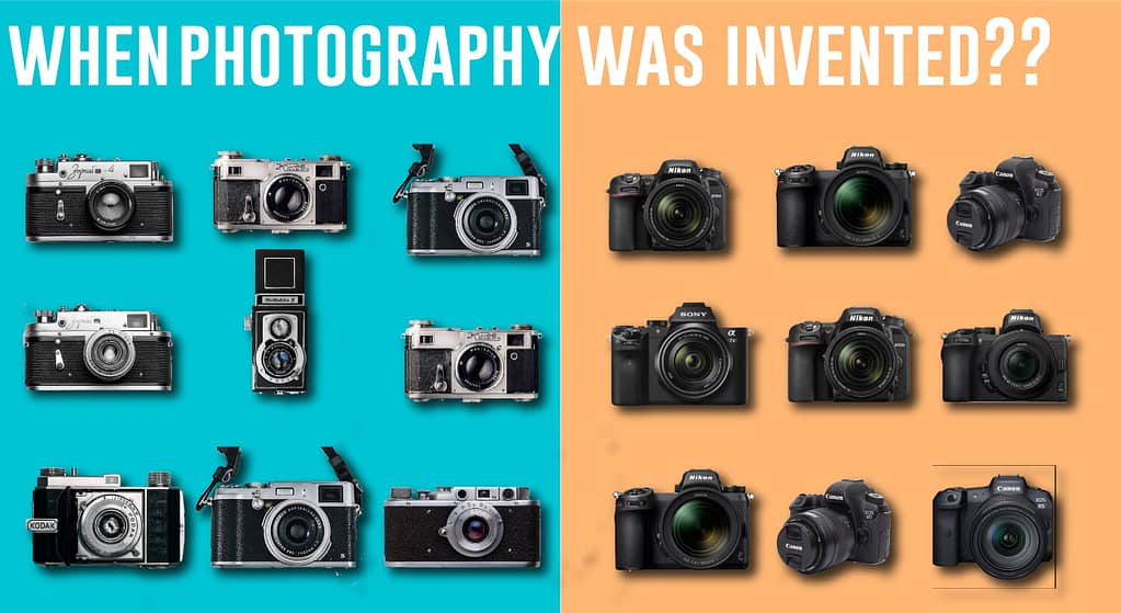 when photography was invented