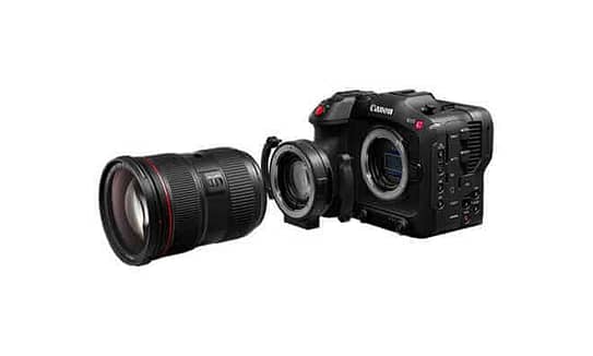 Canon EOS C70 Lens features 