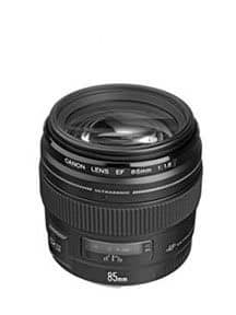 Canon EF 85mm f/1.8 usm average telephoto lens